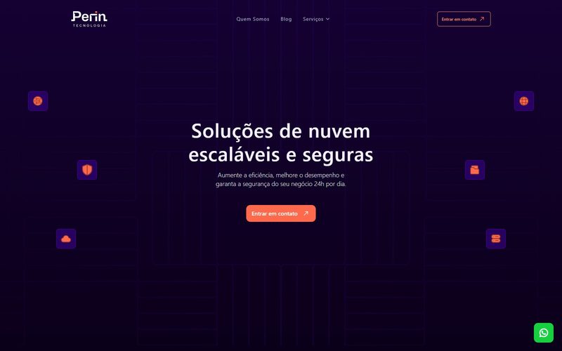 Site do projeto Perin Tecnologia